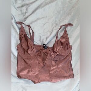 Out from Under Urban Outfitters Satin Tanktop